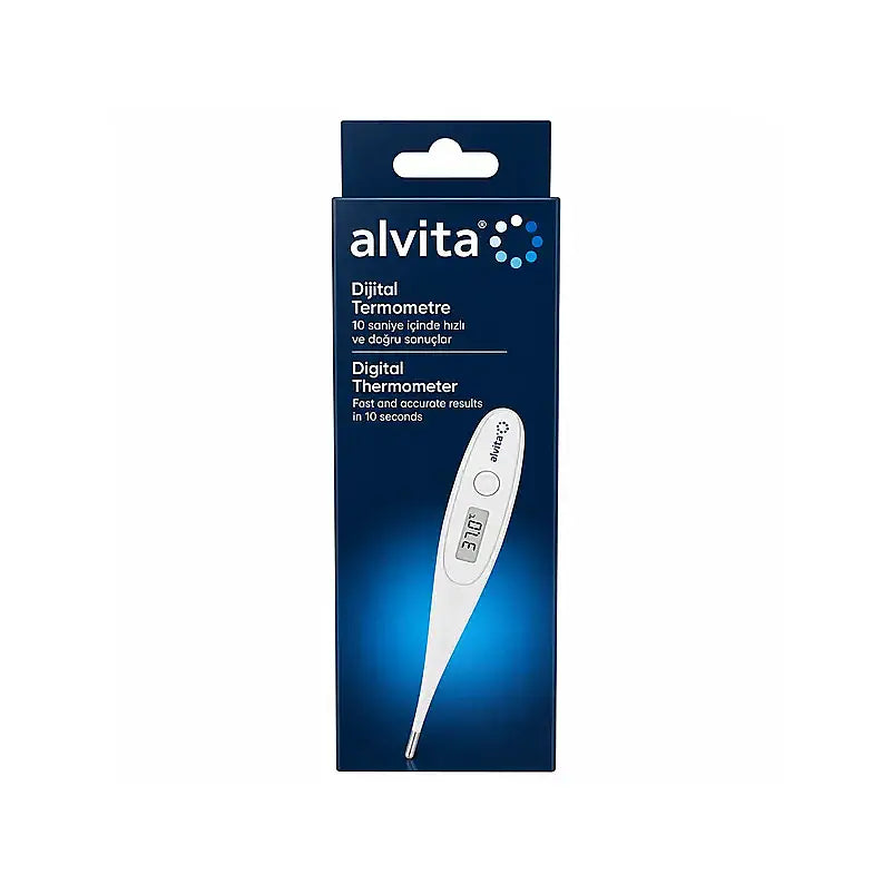 Alvita Digital Thermometer for Quick & Accurate Readings