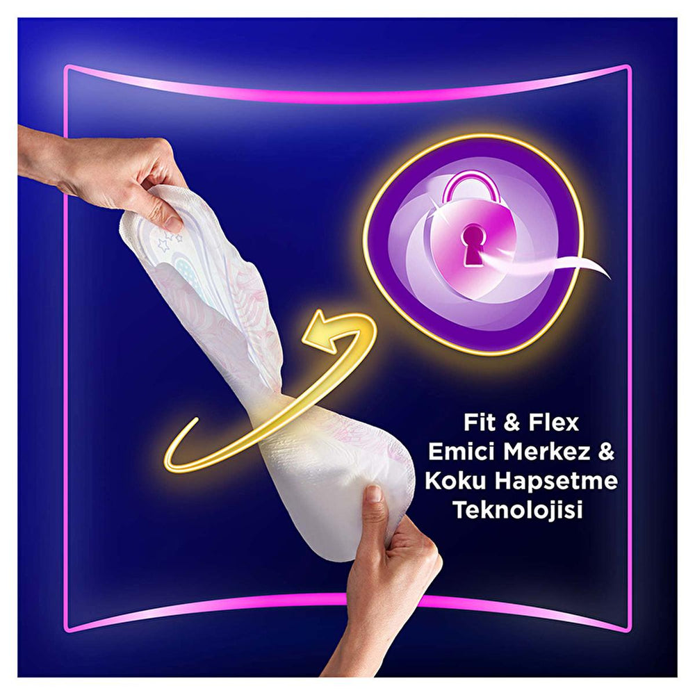 Orkid Platinum Hygienic Pads for Women - Zero Leakage, Extra Large, Comfortable Sleep Hygiene Products - Overnight - view 4