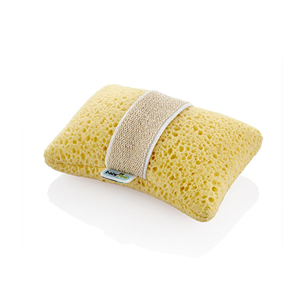 Babyjem Soft Baby Bathing Sponge Glove with Elastic Strap - Gentle Infant Skin Care & Easy Bathing Experience - view 6