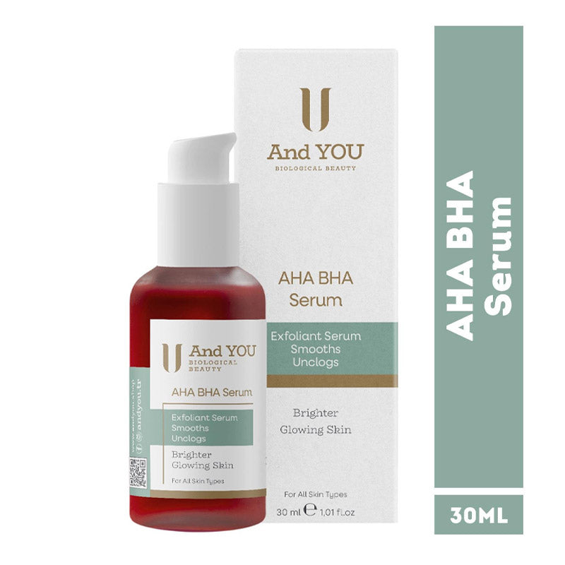 And You AHA BHA Exfoliating Serum for Smooth Skin 30 ml