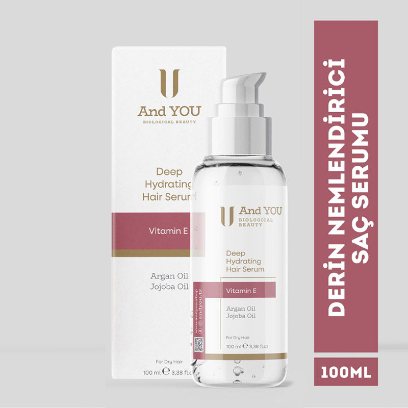 And You Argan Oil Hair Serum for Frizz Control 100 ml