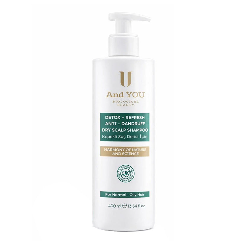 And You Detox Refresh Salt-Free Anti-Dandruff Shampoo 400 ml