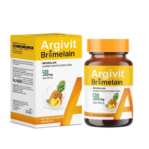 Argivit Bromelain 60 Tablet