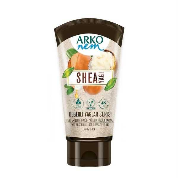 Arko Nem Precious Oils Shea Butter Cream for Soft Skin 60ml