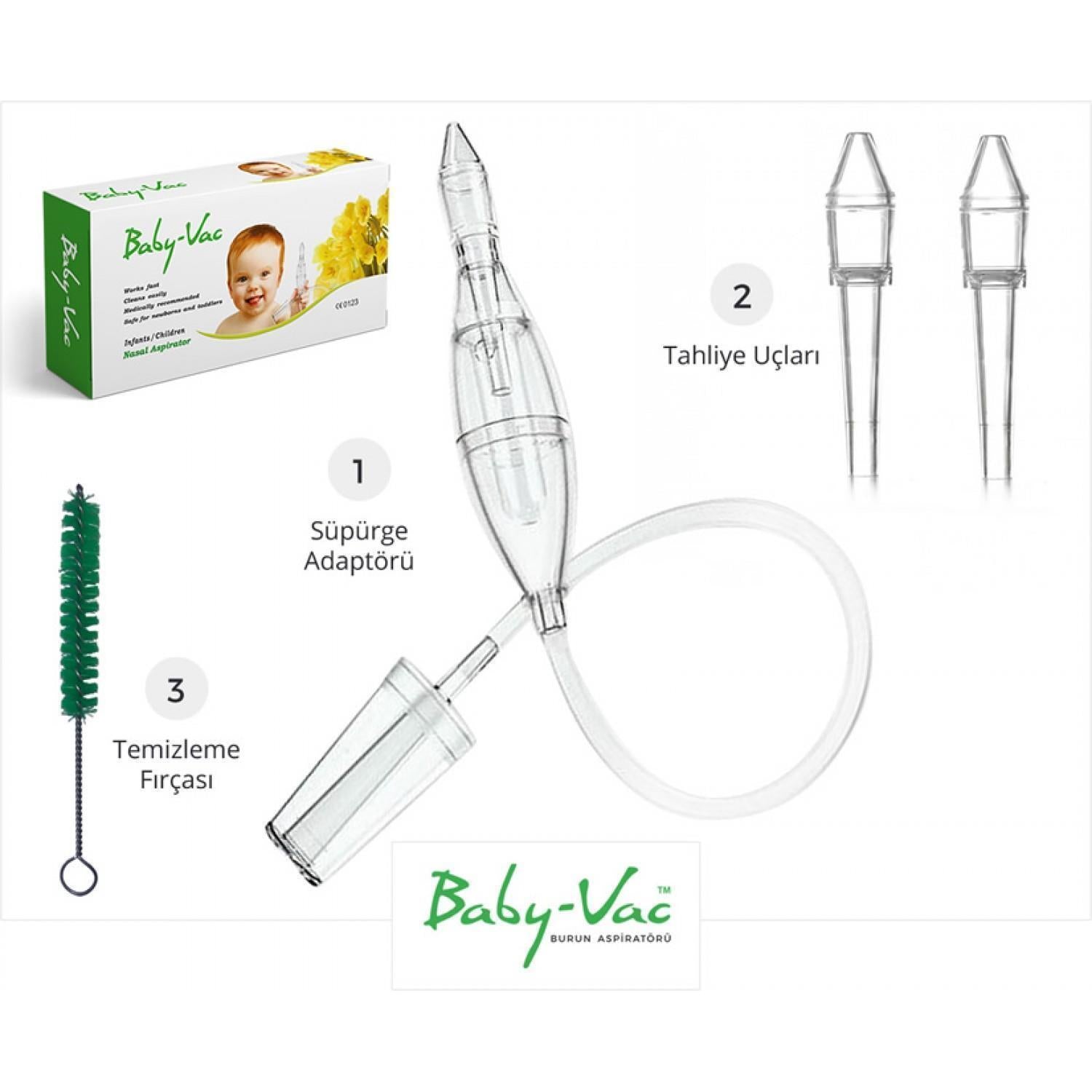 BebeVak Baby-Vac Nasal Aspirator for Babies and Children - Safe, Effective Nasal Congestion Relief for Infants Aged 0-6 Years BebeVak Baby-Vac Nasal Aspirator - Safe Relief for Babies nasal aspirator, baby nasal aspirator, BebeVak, Baby-Vac, nasal congestion relief for infants, safe nasal aspiration for babies, infant care, baby health, nasal congestion relief, medical-grade nasal aspirator, European-designed baby products, CE certified baby products, UV approved medical devices