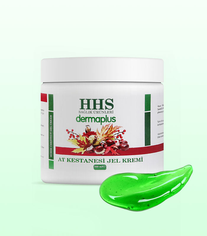 HHS Natural Horse Chestnut Gel Cream 500 ml | Cooling & Relaxing Care | Herbal Formula