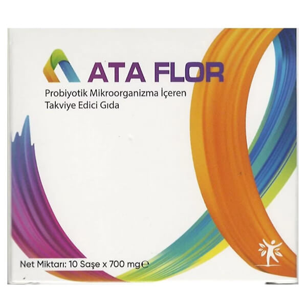 Ata Flor Probiotic Supplement for Digestive Support 10 Sachets