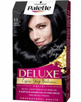 Palette Deluxe Blue Hair Dye - Long-Lasting, Nourishing, Vibrant Color for Grey Hair Coverage Palette Deluxe Blue Hair Dye - Vibrant & Long-Lasting hair dye, blue hair color, long-lasting hair dye, nourishing hair dye, Palette Deluxe hair dye, grey hair coverage, vibrant hair color, hair coloring kit, micro oils hair dye, post-dye hair care, 100% grey coverage