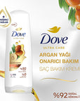 Dove Ultra Care Argan Oil Hair Conditioner - Deeply Nourishing & Repairing for Damaged, Dry Hair - Natural, Vegan & Cruelty-Free Dove Argan Oil Conditioner: Repair Dry & Damaged Hair Naturally argan oil hair conditioner, damaged hair repair conditioner, natural hair conditioner, vegan hair conditioner, cruelty-free hair conditioner, Dove hair conditioner, deeply nourishing conditioner, hair conditioner for dry hair, coconut oil hair conditioner, macadamia oil hair conditioner, hair conditioner, dry hair, da