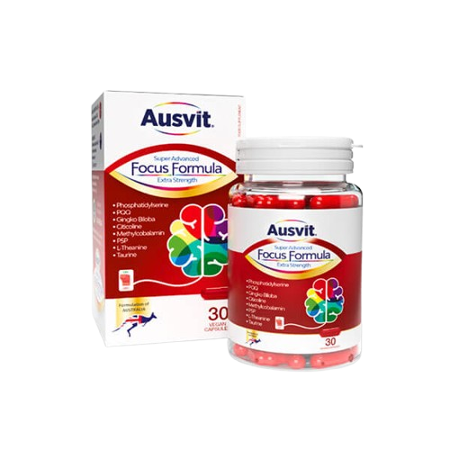 Ausvit Super Advanced Focus Formula Capsules 30 Count