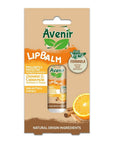 Avenir Vegan Orange & Cinnamon Lip Balm for Dry Lips 5.2g