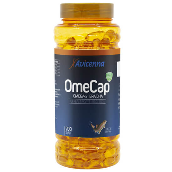 Avicenna Omecap Dietary Supplement for Daily Wellness 200 Capsules