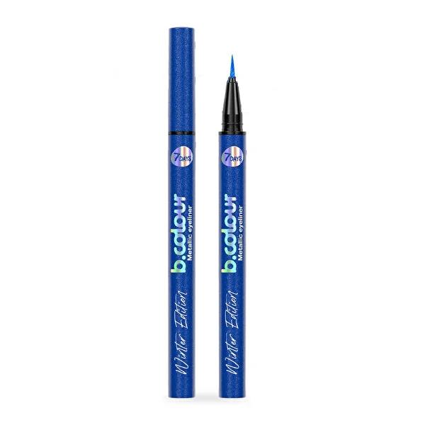 7Days Metalik Eyeliner Winter Edition - Long-Lasting Vegan Makeup for Glamorous Look 7Days Metalik Eyeliner - Vegan & Long-Lasting Metalik Eyeliner, Vegan Makeup, Long-lasting Eyeliner, Makeup for Party, Glamorous Makeup, 7Days, Winter Edition, Cosmetic, Eye Makeup, Party Makeup, Everyday Makeup, Cruelty-Free, Makeup Essentials