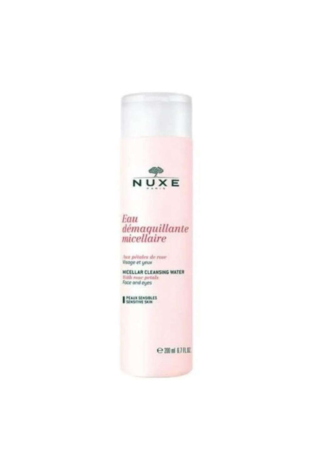 Nuxe Micellar Makeup Remover - Gentle Skincare for Effective Makeup Removal - 200ml Nuxe Micellar Makeup Remover - Gentle & Effective micellar makeup remover, Nuxe micellar water, gentle skincare, makeup removal, micellaire, skincare, beauty, cosmetics, Nuxe, micellar water, makeup remover, gentle cleansing