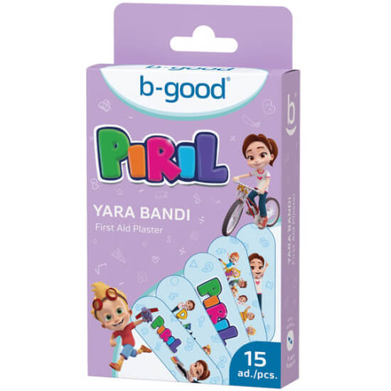 B Good Piril Glitter Adhesive Bandages for Kids 15 Count