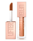 Maybelline New York Lifter Gloss - Moisturizing Lip Gloss with Hyaluronic Acid, Gold Shade Maybelline Lifter Gloss - Hydrating Lip Gloss with Hyaluronic Acid Maybelline New York Lifter Gloss, Moisturizing Lip Gloss, Hyaluronic Acid Lip Care, Non-sticky Lip Gloss, Gold Lip Gloss, Lip Care, Cosmetics, Beauty Products, Makeup, Lip Gloss with Hyaluronic Acid, Hydrating Lip Gloss, Lifting Lip Gloss