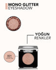Flormar Mono High-Pigment Shimmer Eyeshadow 4g