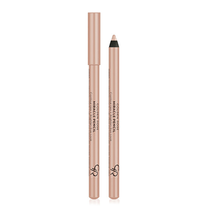 Golden Rose Miracle Pencil - Brightening Lip Contour | Versatile Use