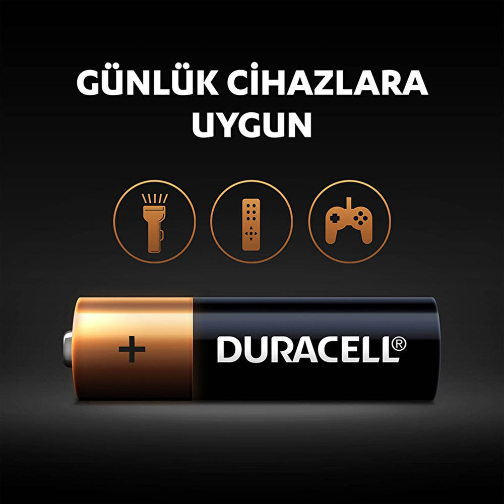 Duracell AA Alkaline Batteries 4-Pack - Long Lasting Power for Electronics - view 4