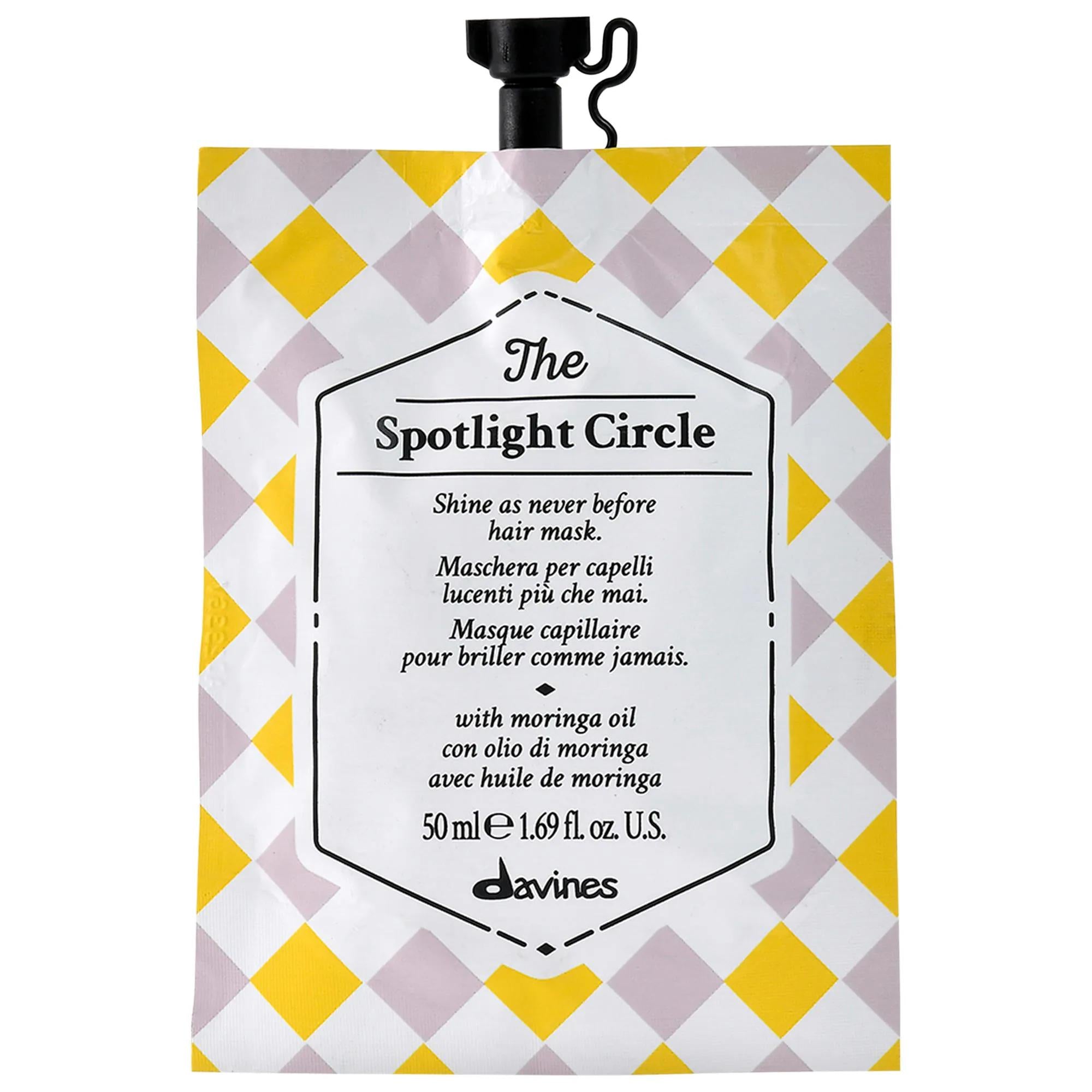 The Spotlight Circle Hair Mask for Shiny Hair - Vegan, Shine-Enhancing, Hydrating Treatment for Dry, Medium to Thick Hair The Spotlight Circle Hair Mask - Vegan Shine Enhancing Treatment Hair Mask, Shine Enhancing, Vegan Hair Care, Moringa Oil Hair Treatment, Hydrating Hair Mask, Hair Care, Vegan Beauty, Cruelty-Free, Dry Hair Solution, Hair Hydration, Hair Shine, Hair Nourishment, Hair Treatment, Healthy Hair, Hair Repair