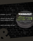 Toni&Guy Matte Finish Hair Styling Cream Wax - 75ml, Strong Hold, Natural Look - view 2