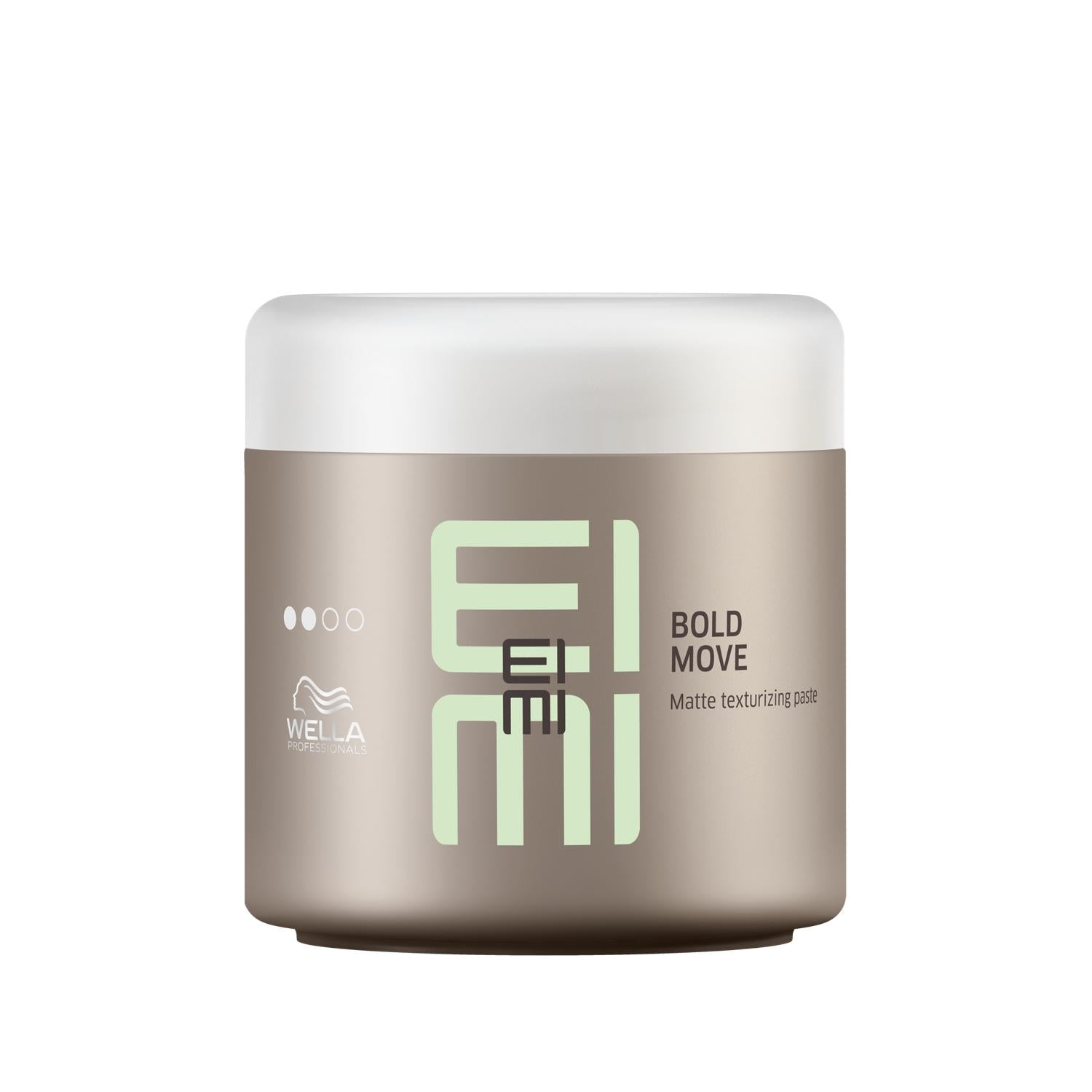 Wella EIMI Bold Move Doku Veren Mat Macun 150 ml - Professional Matte Hair Paste for Texture & Style Wella EIMI Bold Move Matte Hair Paste 150ml Wella EIMI Bold Move, Hair styling product, Matte hair paste, Texture giving hair product, Professional hair care, Hair texture enhancer, Matte finish hair product, Salon-grade hair styling, Hair care products, Styling products for men, Styling products for women, Professional hair styling products