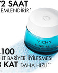 Vichy Mineral 89 Moisturizing Cream - Rich Hydrating Cream for Dry Skin, 1.69 fl oz - view 3