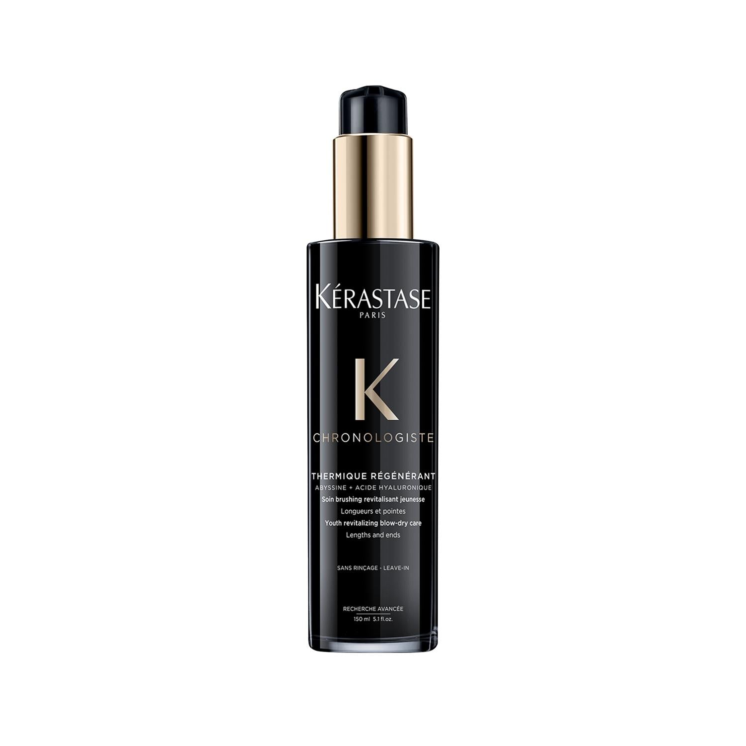 Kerastase Chronologiste Thermique Regenerant Leave-in Hair Treatment - Heat Protectant, Regenerating Hair Cream for Damaged Hair, 5.07 fl oz Kerastase Chronologiste Leave-in Treatment - Heat Protectant Hair Cream Kerastase Chronologiste, Leave-in hair treatment, Heat protectant hair care, Regenerating hair cream, Luxury hair care products, Hair care for damaged hair, Kerastase hair products, Leave-in conditioner, Heat protectant spray, Hair regeneration treatment, Hair nourishment, Hair protection, Hair car
