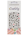 Glossy Blossom Cuevly-96679 Nail Art Stickers 1 Unit