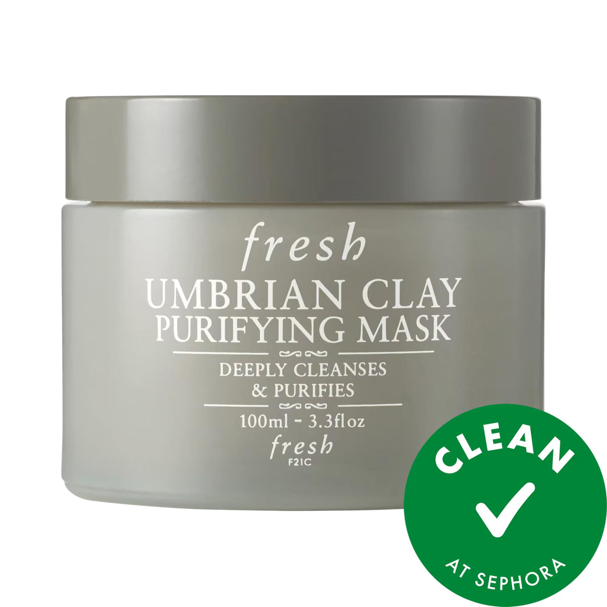 Fresh Umbrian Clay Pore Purifying Face Mask: Deep Cleanse, Minimize Pores, Soothe & Balance Skin - Natural & Noncomedogenic Fresh Umbrian Clay Mask: Pore Purifying & Acne Control Umbrian clay mask, pore purifying mask, noncomedogenic face mask, clay mask for acne, natural face cleanser, skin soothing mask, pore minimizing treatment, face mask for oily skin, clay mask, face mask, skincare, pore cleansing, acne treatment, blemish control, natural skincare, soothing mask, oily skin, combination skin, dry skin,