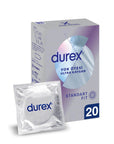 Durex Invisible Ultra Lube Condoms for Extra Comfort 20-Pack