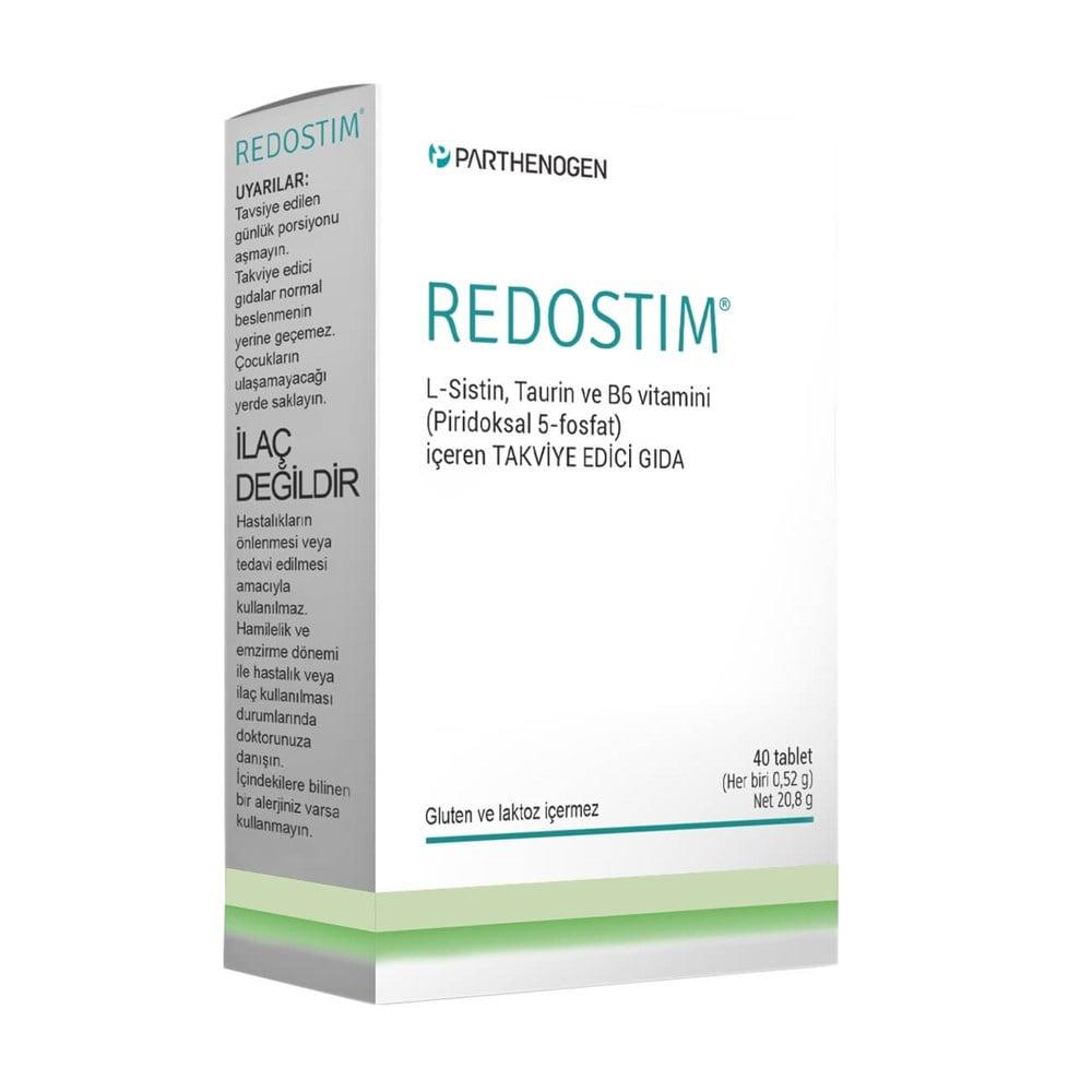 Redostim Dietary Supplement - L-Cystine, Taurine & Vitamin B6 Tablets for Nutritional Support Redostim Dietary Supplement - L-Cystine, Taurine & Vitamin B6 Dietary Supplement, Redostim 40 Tablet, L-Cystine Supplement, Taurine Supplement, Vitamin B6 Supplement, Nutritional Support, Adult Supplements, Health Supplements, Wellness Products, Immune Support, Antioxidant Support
