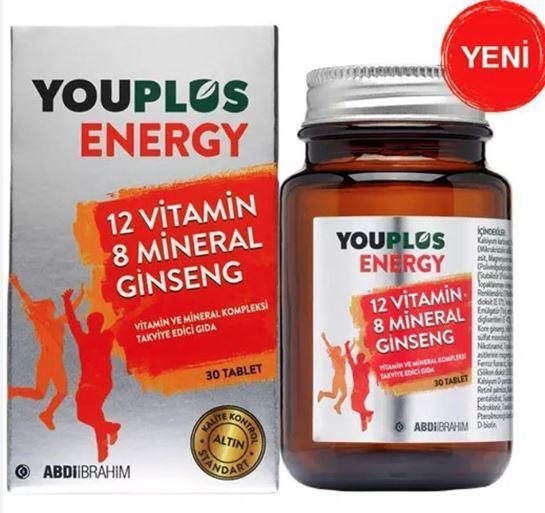 Youplus Energy Vitamin - Dietary Supplement for Overall Health & Wellness - Vitamin and Mineral Complex Youplus Energy Vitamin - Dietary Supplement for Health & Wellness Vitamin Supplement, Mineral Supplement, Dietary Supplement, Health and Wellness, Youplus Energy Vitamin, Nutritional Supplement, Vitamin and Mineral Complex, Health Conscious, Wellness Product