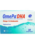 Omepa DHA: Omega-3 Supplement with Astaxanthin for Heart & Brain Health - 30 Softgels Omepa DHA: Omega-3 + Astaxanthin - Support Heart & Brain Omega-3 supplement, DHA supplement, Astaxanthin, Omega-3 softgels, Dietary supplement Omega-3, Buy Omega-3 capsules, Omega-3 for adults, Astaxanthin benefits, Omega 3, DHA, softgels, heart health, brain health, eye health, antioxidant, dietary supplement, adults, health-conscious, memory, focus, cognitive function, cardiovascular health, supplement, health, wellness,