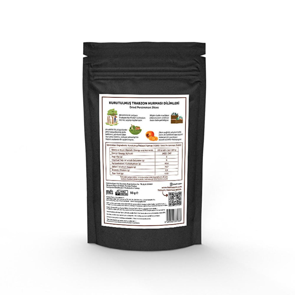 Tadıtazem Dried Persimmon Slices - Healthy Snack, No Additives, 50g - view 2