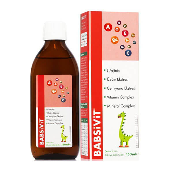 Babsivit Multivitamin Syrup for Kids 150 ml