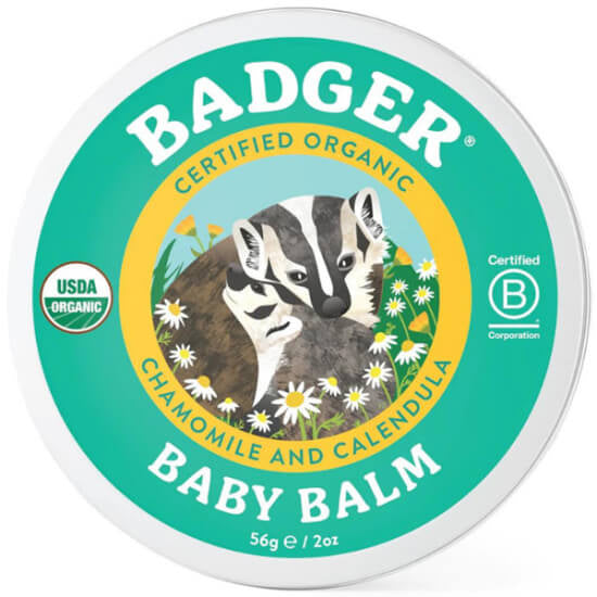 Badger Balm Organic Baby Balm Soothing Cream 56g