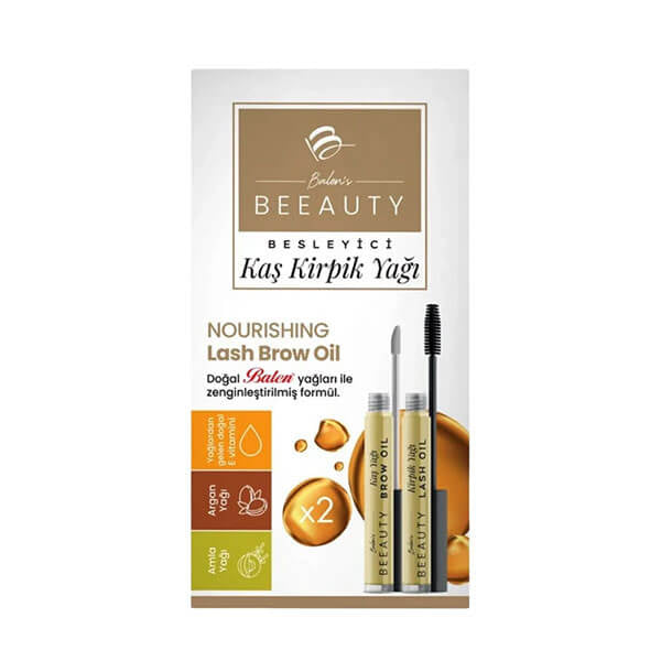 Balen S Beeauty Eyebrow & Eyelash Nourishing Oil 2-Pack 7.5 ml