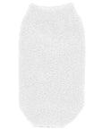Balmy Polyester Bath Glove for Gentle Exfoliation - White