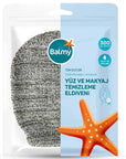 Balmy Face & Makeup Cleansing Glove for Gentle Exfoliation