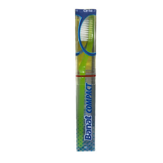 Banat Compact Medium Toothbrush for Daily Cleansing