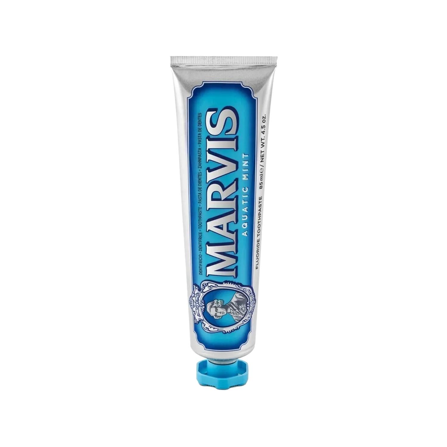 Marvis Aquatic Mint Toothpaste - Premium Oral Care for Fresh Breath - 85ml Marvis Aquatic Mint Toothpaste - Premium Oral Care Marvis Toothpaste, Aquatic Mint Toothpaste, Premium Oral Care, Mint Flavored Toothpaste, Toothpaste for Sensitive Teeth, Oral Hygiene, Dental Care, Fresh Breath, Premium Toothpaste, Marvis Oral Care, 85ml Toothpaste, Aquatic Mint Flavor