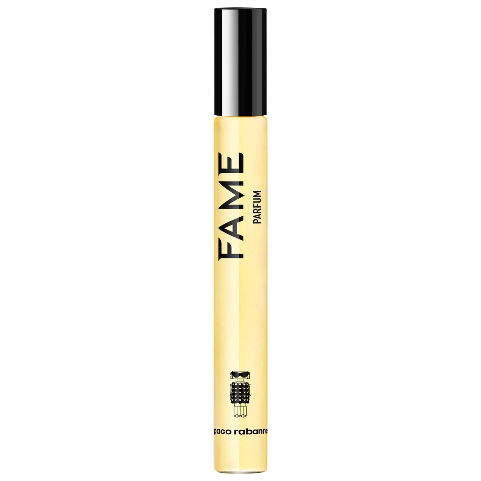 Rabanne Fame Parfum Travel Spray for Women - Intense Floral Perfume with Mango, Jasmine, Vanilla Rabanne Fame Parfum Travel Spray - Intense Floral Perfume Fame Parfum, Rabanne Perfume, Women's Fragrance, Floral Perfume, Travel Spray Perfume, Luxury Perfume, Women's Perfume, Fragrance for Women, Seductive Fragrance, Empowering Fragrance, Mango Jasmine Vanilla Perfume, Travel Size Perfume, Perfume Gift, Women's Luxury Fragrance