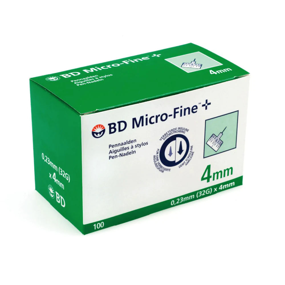 BD Micro-Fine Plus Pen Needles 4mm 32G (x100) - view 7
