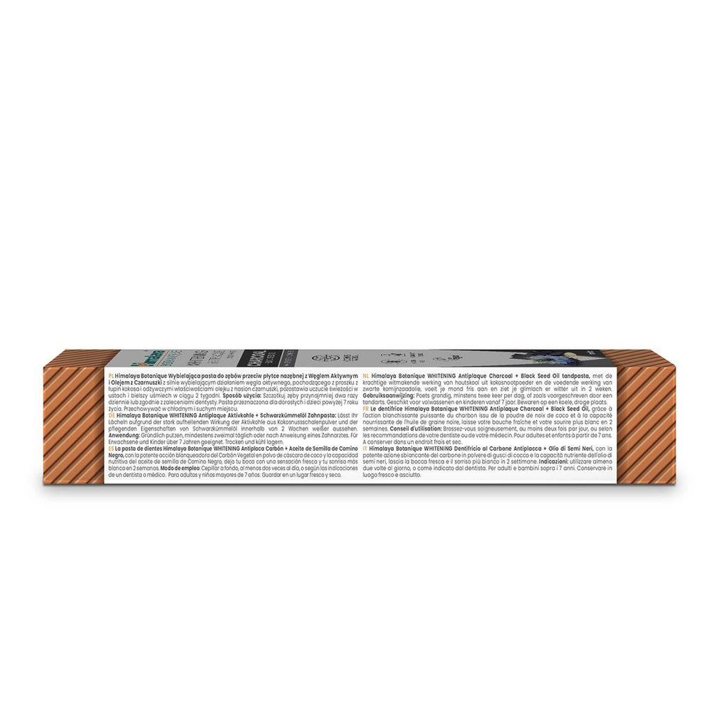 Himalaya Charcoal & Black Seed Oil Whitening Toothpaste 75 ml