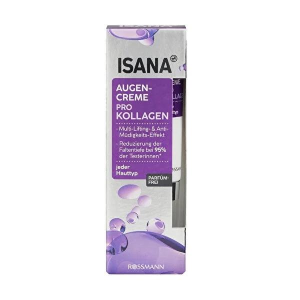 Isana Eye Cream, Anti-Aging, Vegan Skincare - Reduces Wrinkles, Dermatologically Tested - Isana Prokolajen Enerji Göz Kremi 15 ml Isana Eye Cream - Anti-Aging & Vegan Skincare Eye Cream, Anti-Aging, Vegan Skincare, Dermatologically Tested, Reduce Wrinkles, Wrinkle Reduction, Skincare, Eye Care, Anti Aging Cream, Vegan Products, Cruelty-Free, Sensitive Skin Friendly, Contact Lens Safe, Smooth Skin, Youthful Appearance, Fine Lines Reduction