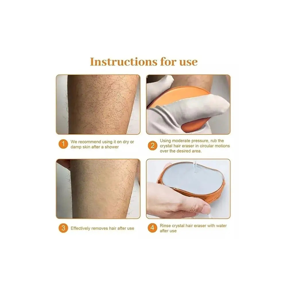 Beautycarebag Hair Eraser for Women and Men Reusable Hair