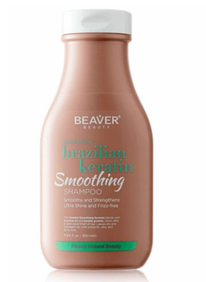 Beaver Brazilian Keratin Smoothing Shampoo 350ml