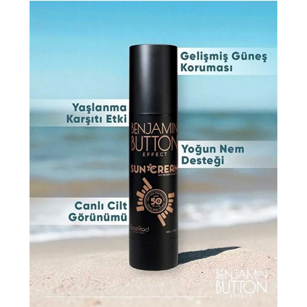 Benjamin Button Effect SPF 50 Moisturizing Sunscreen 100 ml