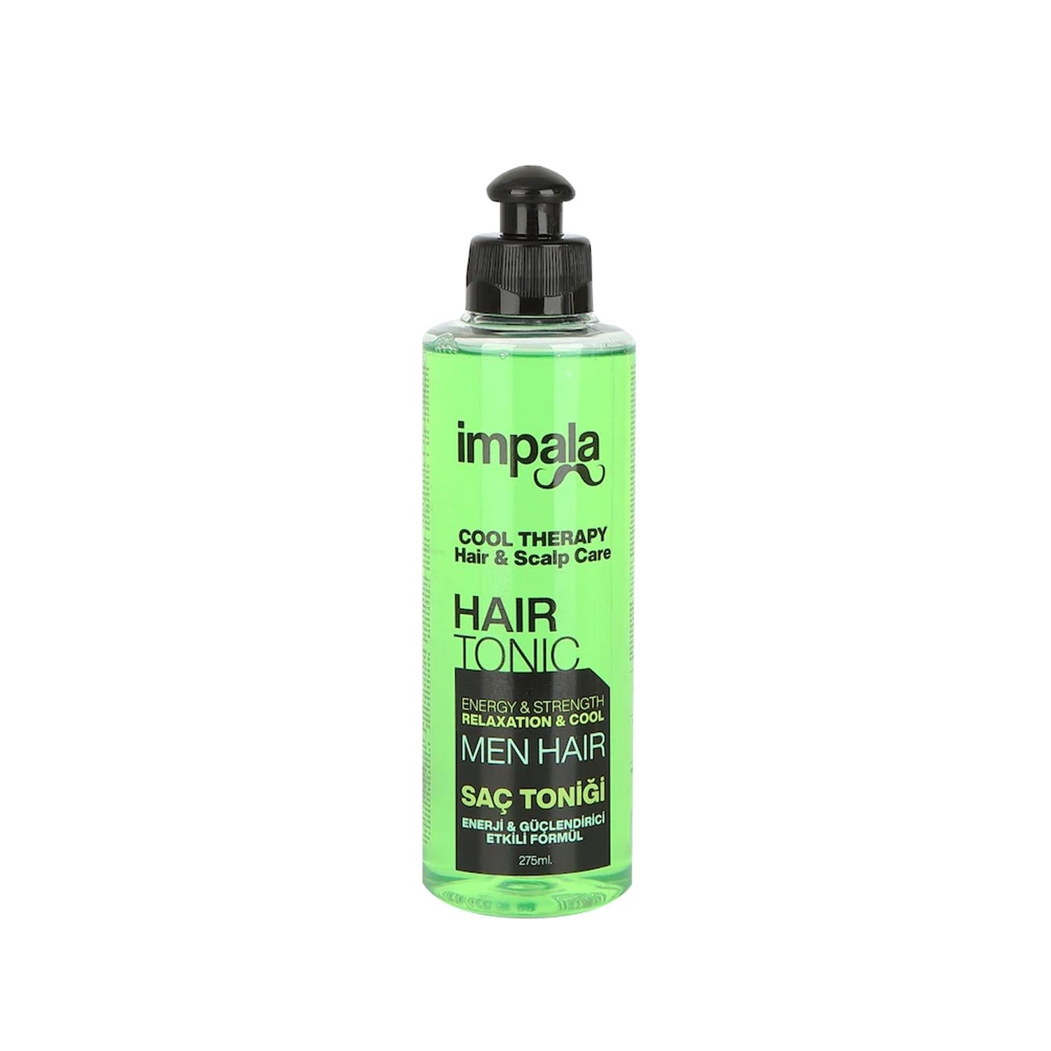 Impala Cool Therapy Hair & Scalp Care Tonic - Soothes Scalp, 275ml - Impala Hair Products Impala Cool Therapy Hair Tonic - Soothes Scalp & Hair Care Hair and Scalp Care Tonic, Cool Therapy Hair Care, Impala Hair Products, Scalp Care Products, Hair Tonic 275ml, Hair Care, Scalp Soothing, Cooling Hair Products, Hair Health, Scalp Health, Hair Tonic, Impala Cool Therapy, Scalp Care Routine, Hair Care Routine